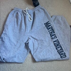 Martha's Vineyard Hanes Gray Sweatpants